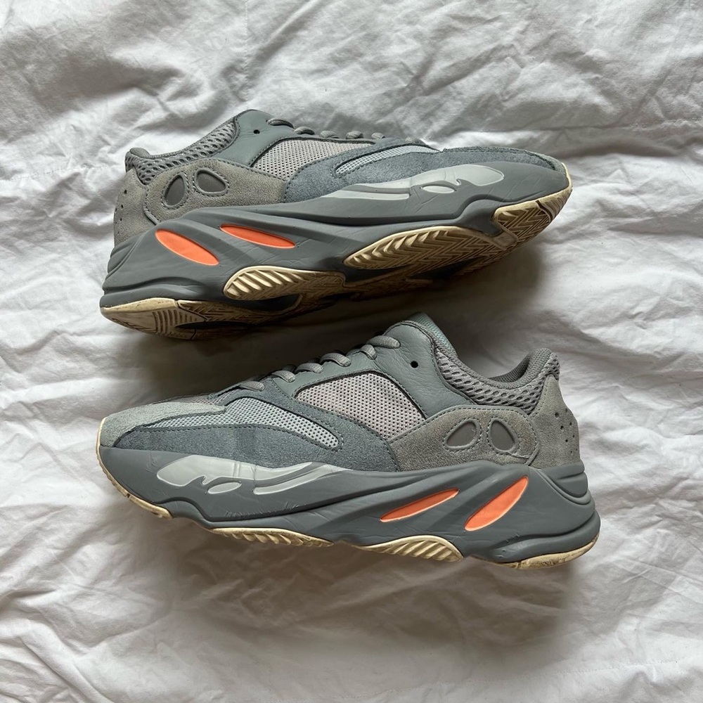 Yeezy Boost 700 Gray with Orange Accents